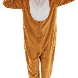 Unisex Adult Onesie Pajamas Animal One Piece Snug Fit