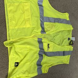 Safety Vest With Reflective Trim, Size 5xl FedEx 