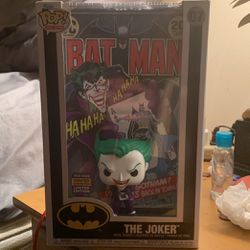 The Joker Limited Edition Comic Backround Pop Funko!