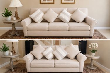 Two piece couch