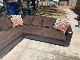 Brown Sectional