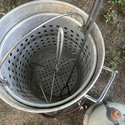 Outdoor Boil & Fryer Setup