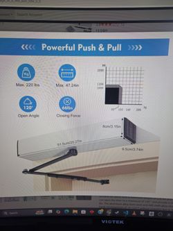 Automatic swing door opener