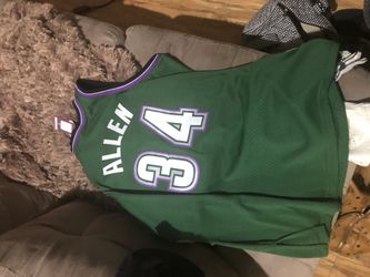 Authentic Ray Allen Thrown Back Jersey