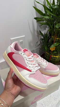 Air jordan 1 Travis Scotts “Tropical Pink” sizes 5M-12M
