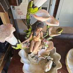 Decorative Fountain with Lights