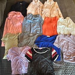 Juniors Size Small Shirts and Jacket