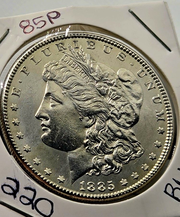 1885-P Morgan Silver Dollar BU
