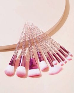 10 Piece Makeup Brush Set