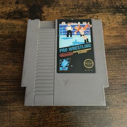 Pro Wrestling Nintendo NES 