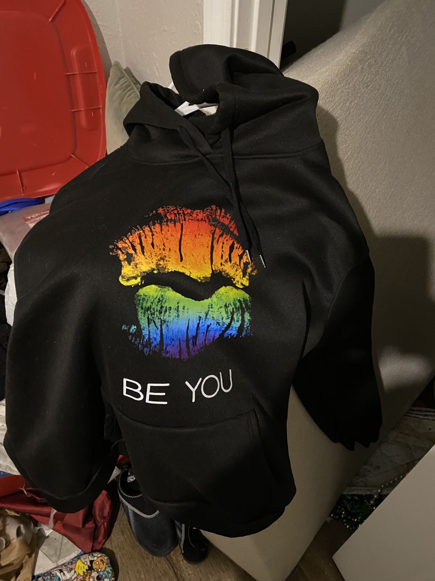 Gay Pride, Kiss, Lips Hoodie