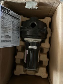 Irrigation pump 1 1/2hp