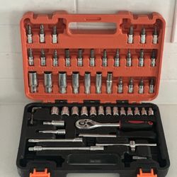 53 Pcs 1/4 Ratchet 