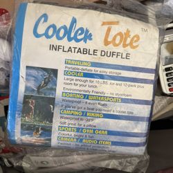 Cooler Tote Inflatable Duffle