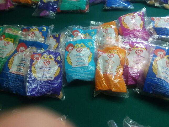 1999 teenie weenie beanie babies sets