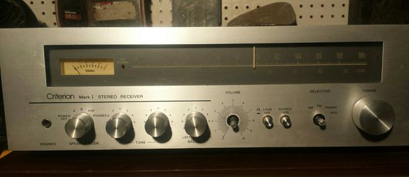 Vintage stereo reciever