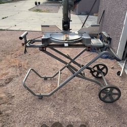 Rigid Compound Miter Saw With Folding Stand