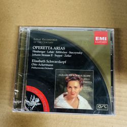 Operetta Arias - Elisabeth Schwarzkopf, Otto Ackermann CD New Sealed 