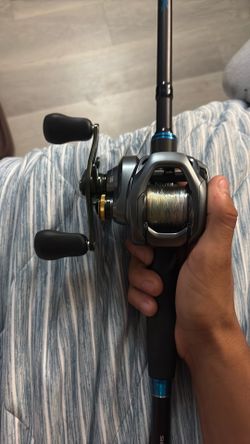 shimano curado dc 201xg brand new/ slx baitcaster rod