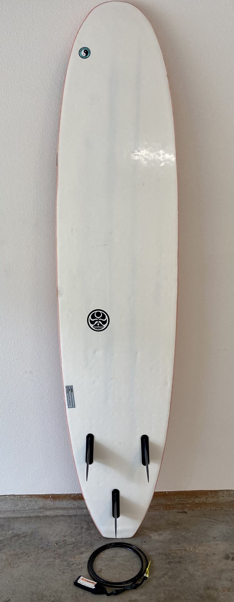 Maui & Sons 8ft foam softtop surfboard with leash. 45 OBO No Trades