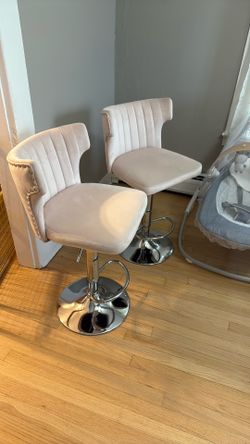 Pink Twin Bar Stools