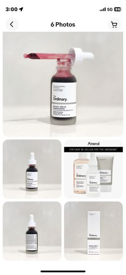 The Ordinary Peeling Solution 30ml AHA 30% + BHA 2%, 1 Fl Oz (Pack of 1)