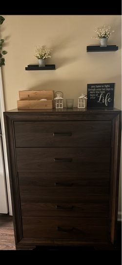 3 Piece Dark Wood Set