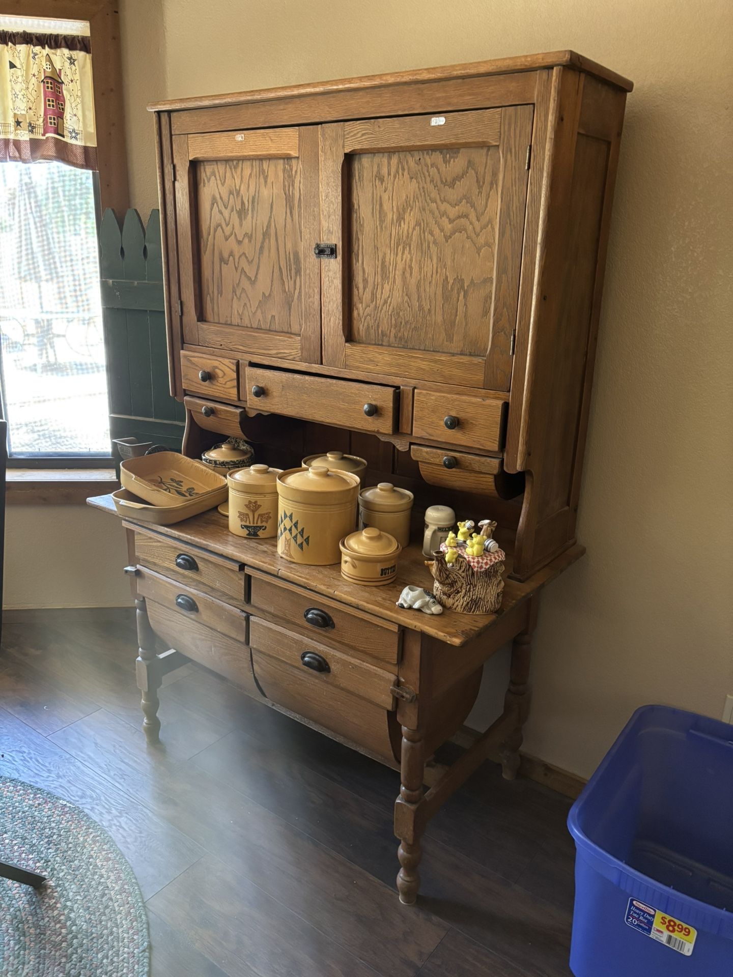 Antique Hoosier Table