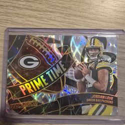2025 Panini Revolution Prime Time Insert Jordan Love Green Bay Packers