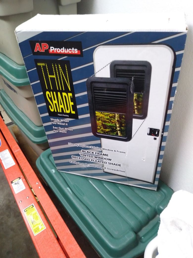 AP rv door window