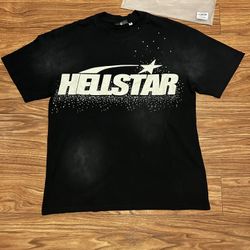 HELLSTAR RHINESTONE SHIRT SIZE SMALL