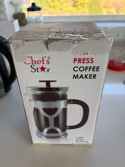 Chef's Star French Press Coffee Maker 34 oz