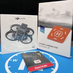 DJI Avata FPV Drone With Micro SD Card And Landing Pad