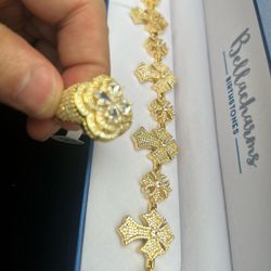 Bracelet And Ring Set