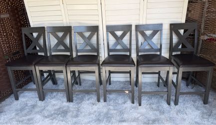 Chairs tall 6 all for $58