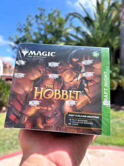 Magic: The Gathering The Hobbit Draft Night Box $180