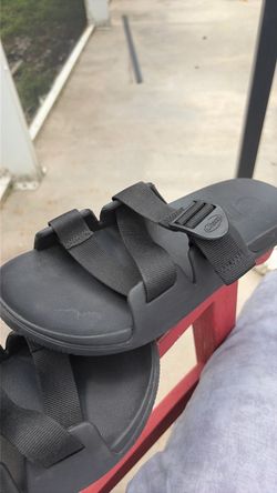 Chaco Black Slide Sandals