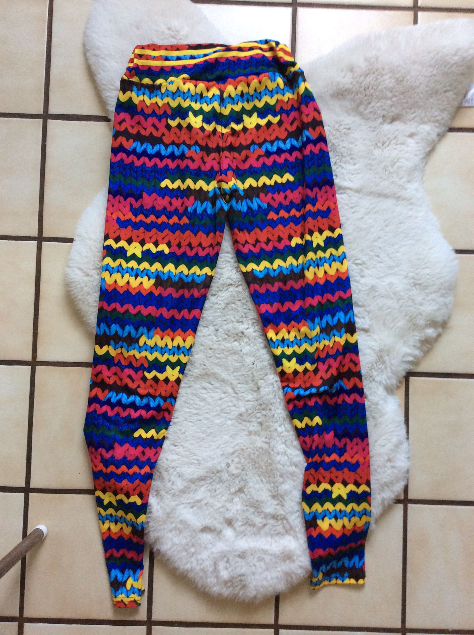 Brightly Colored Leggings Size S