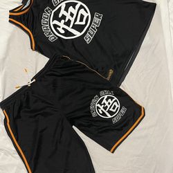 Dragon Ball Super Jersey & Shorts Set, Size 14-15YRS