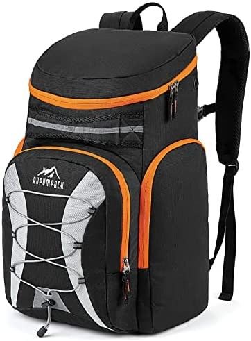 RUPUMPACK Ski Boot Bag 45L Compact Waterproof Snowboard Boots Backpack for Helmet Jacket Goggles Glo