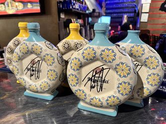 Tito Ortiz Autographed Mandala Tequila Bottle