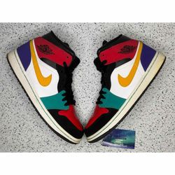Jordan 1 Mid Multi Color 9.5 Men