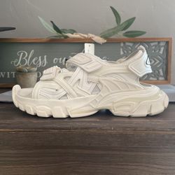 Balenciaga Track Touch Strap Sandals 