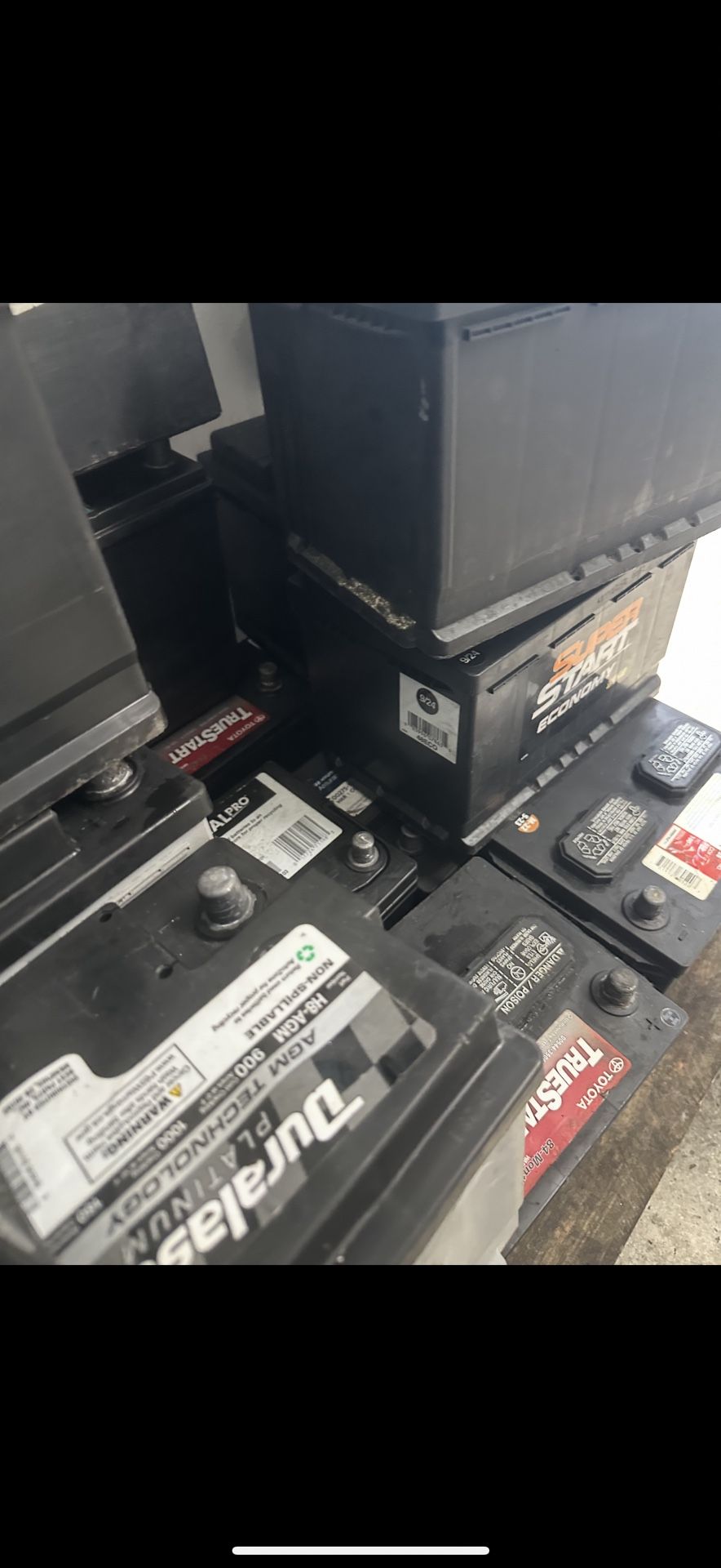 USED Batteries 