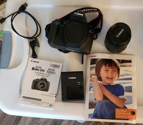 Canon EOS Rebel T6 DSLR Camera Bundle