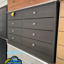 Eight Drawer With Diamond Knob Dresser Cajonera 