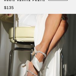 Dolce Vita Kanika Pearl Mid Heels- Size 10