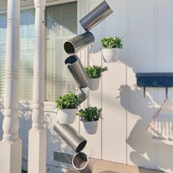 Abstract Art Plant Stand 