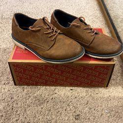 Boys Brown Dress Shoes