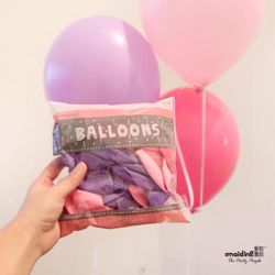 Purple, Pink colour balloons for party decoration 30Pcs